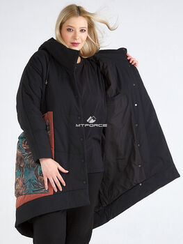 Женская зимняя классика куртка большого размера че